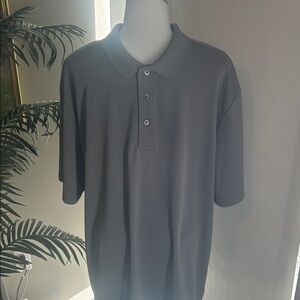 Grand Slam Gray Button-Down Shirt